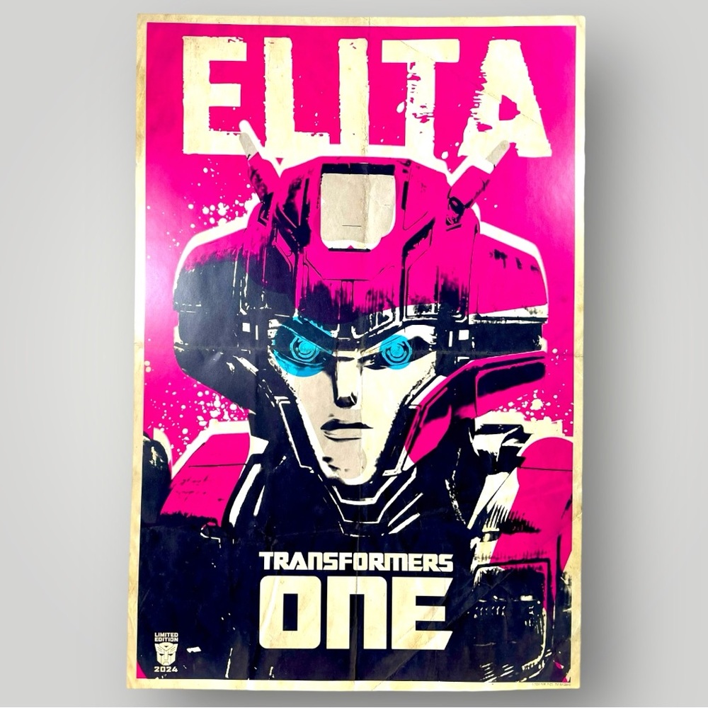 Transformers ONE Movie 2024 Poster Elita!